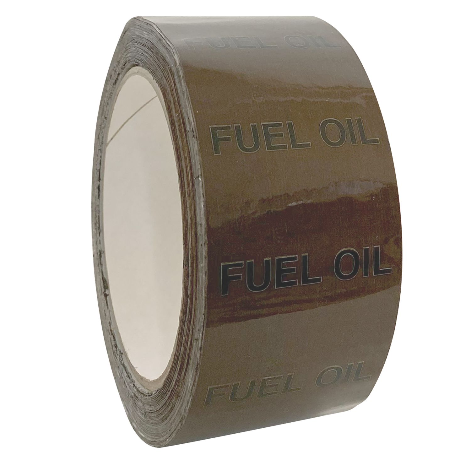 Essentials Fuel Oil Pipe Marking Tape Brown 33m x 50mm (316YU)