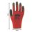 Site SWG440 Safety Gloves Red / Black X Large
