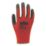 Site SWG440 Safety Gloves Red / Black X Large