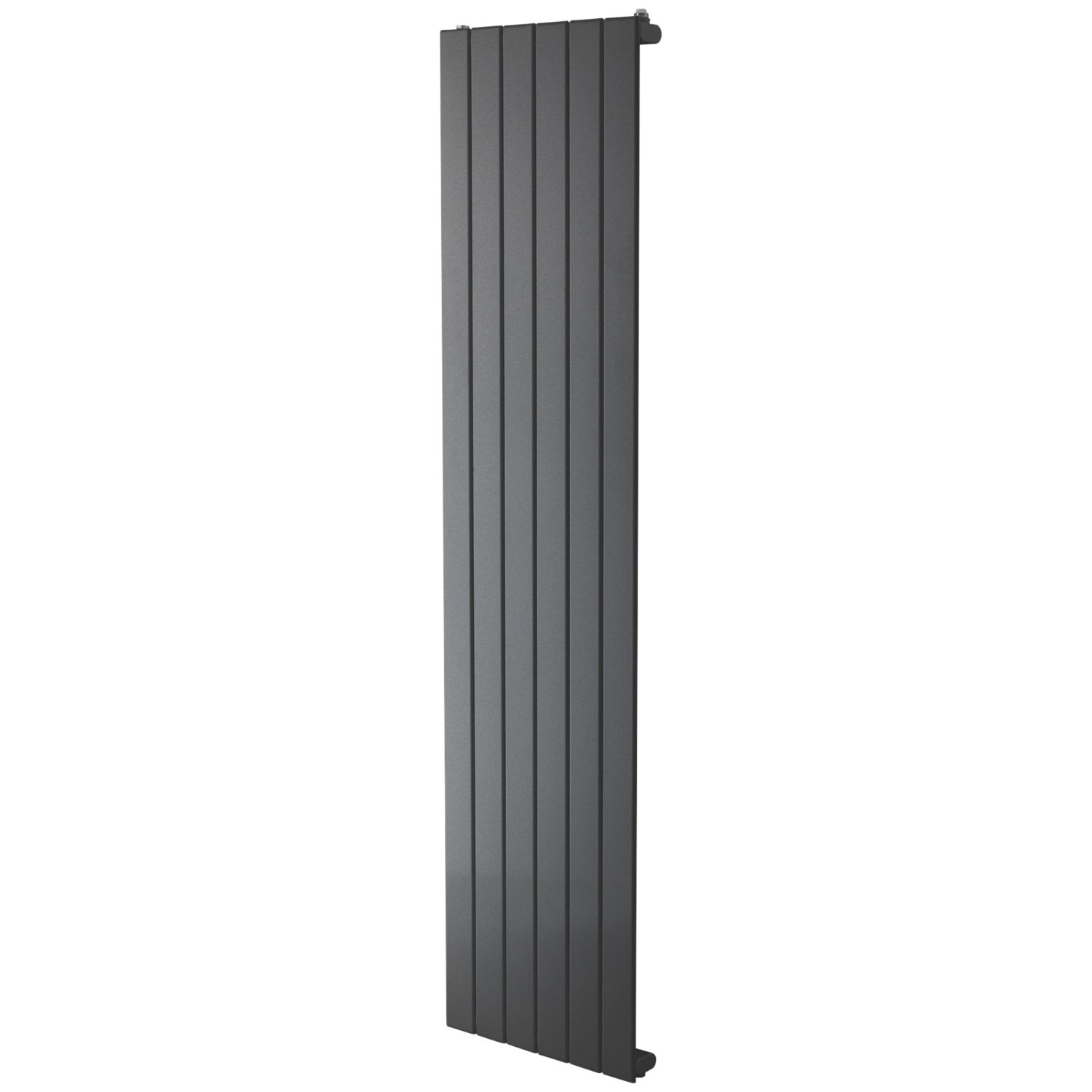 Flomasta 1500mm x 433mm 2607BTU Matt Charcoal Vertical Designer Radiator (3172D)