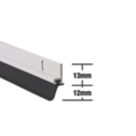 Stormguard Heavy Duty Around Door Strips White 1.03m 5 Pack