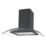 Refurb Essentials  Curved Glass Hood Black 600mm