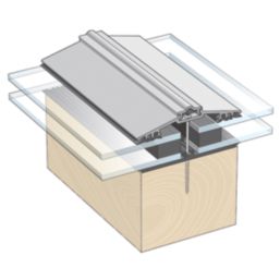 Radmat Building Materials Capex 70 White 35mm Glazing Bar 3600mm x 70mm