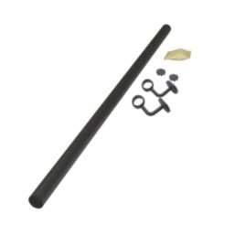 Rothley  Steel Handrail Kit Matt Black  1200mm