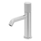 Refurb Swirl Gallen Chrome 192.6mm Standard Round Head Mono Basin Mixer Tap  With Waste