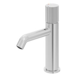 Refurb Swirl Gallen Chrome 192.6mm Standard Round Head Mono Basin Mixer Tap  With Waste