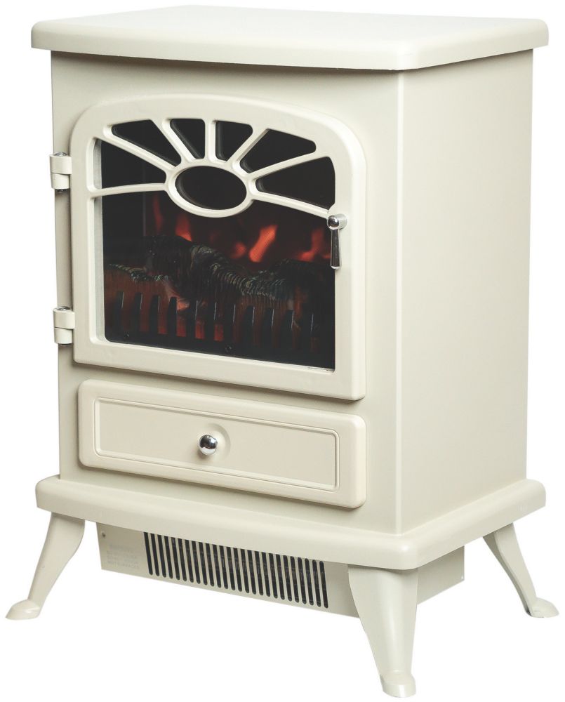 Focal Point ES2000 Cream Electric Stove 430mm x 540mm Screwfix