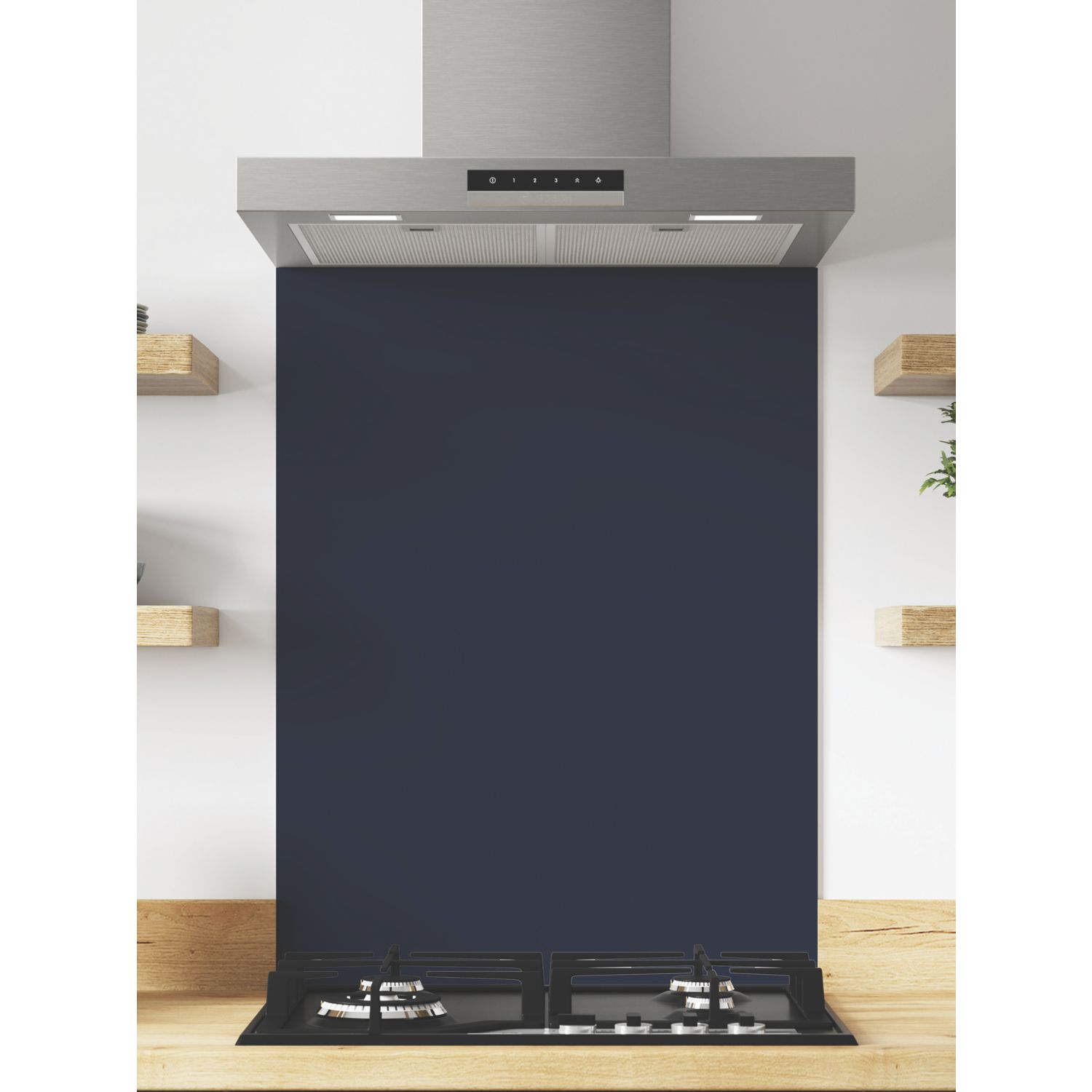 Wilsonart Deep Sea Blue/Smoked Rose Hob Splashback 600mm x 800mm x 4mm (317JL)
