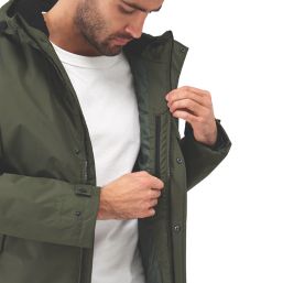 Regatta Sterlings IV Waterproof Jacket Dark Khaki Large Size 43" Chest