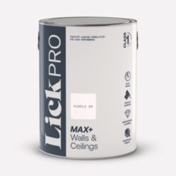 LickPro Max+ 5Ltr Purple 05 Matt Emulsion  Paint