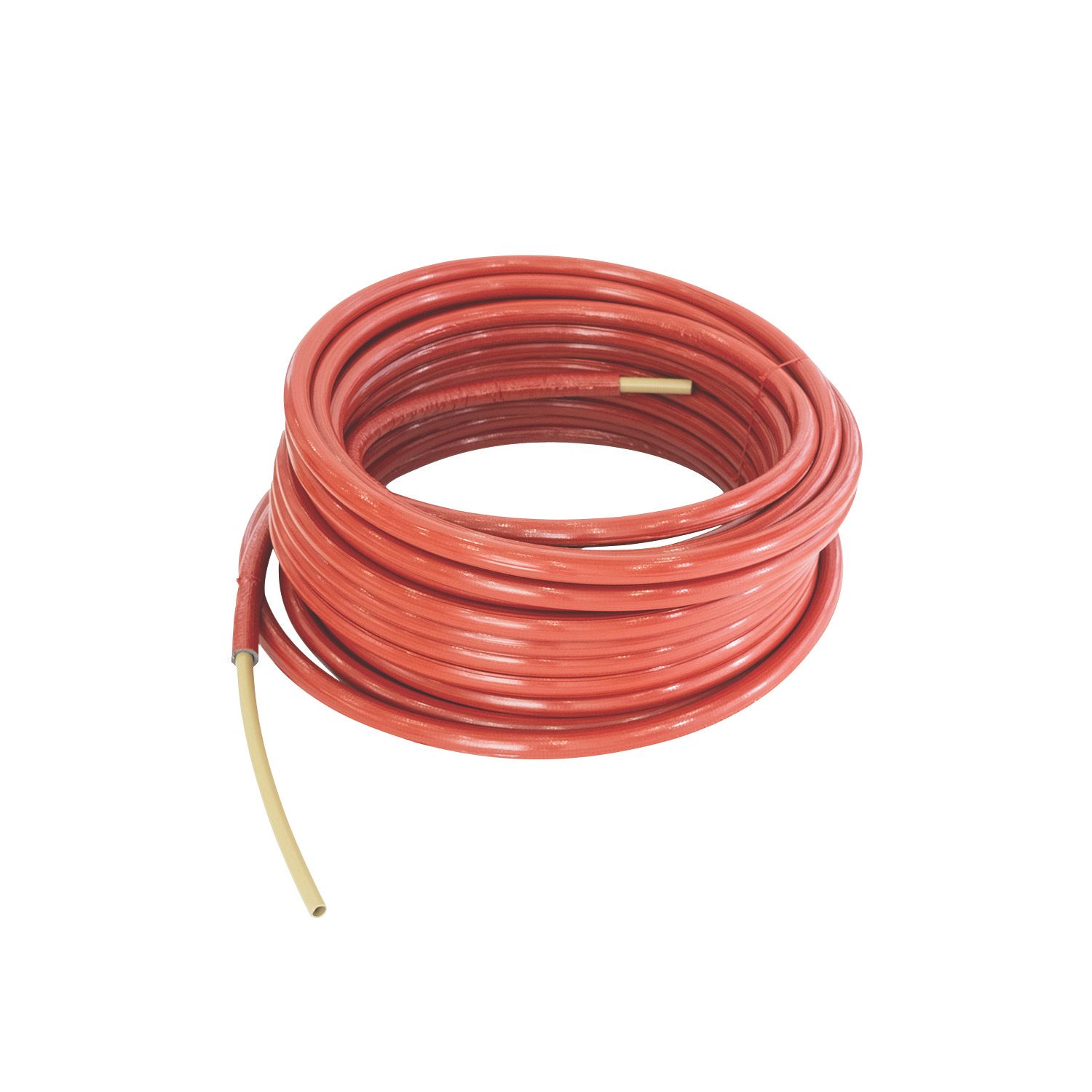 Qual-Pex Plus+ Easy-Lay 3/4" PE-X Plumbing & Central Heating Pipe 800mm x 50m Red (317KH)