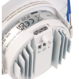 Zink RENO Fixed  LED Downlight with PIR White 8W 500lm