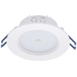 Zinc RENO Fixed  LED Downlight with PIR White 8W 500lm