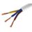 Time 2183Y White 3-Core 0.5mm² Flexible Cable 50m Drum