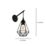 Eglo TARBES Wall Light Black