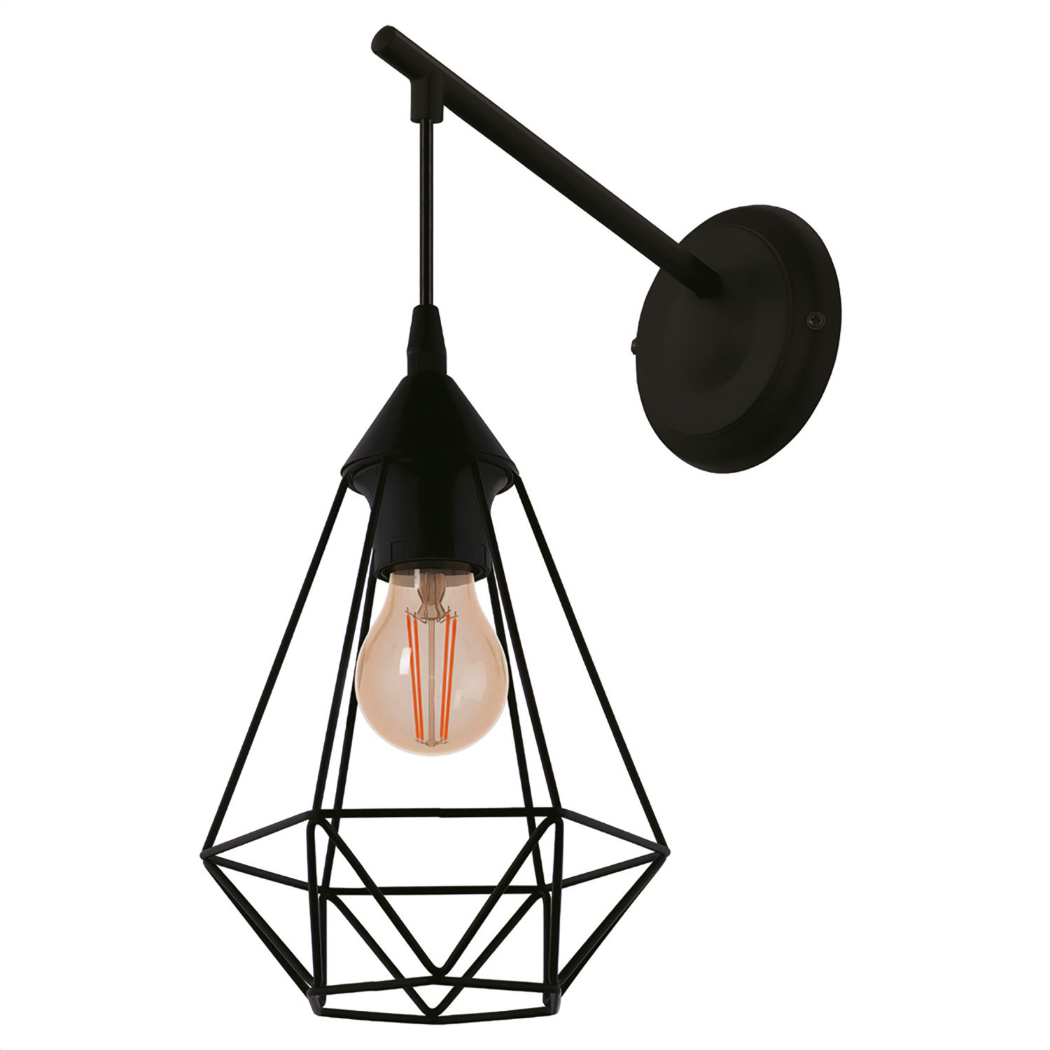Eglo TARBES Wall Light Black (317PL)