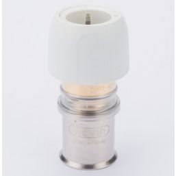 Wavin Tigris M5 Multi-Layer Composite Press-Fit Adapting Coupler to Hep2O 25mm x 22mm 10 Pack