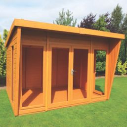 Shire Highclere 10' x 8' (Nominal) Pent Timber Summerhouse