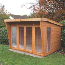 Shire Highclere 10' x 8' (Nominal) Pent Timber Summerhouse