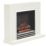 Be Modern Colby Electric Fireplace White 1016mm x 300mm x 805mm