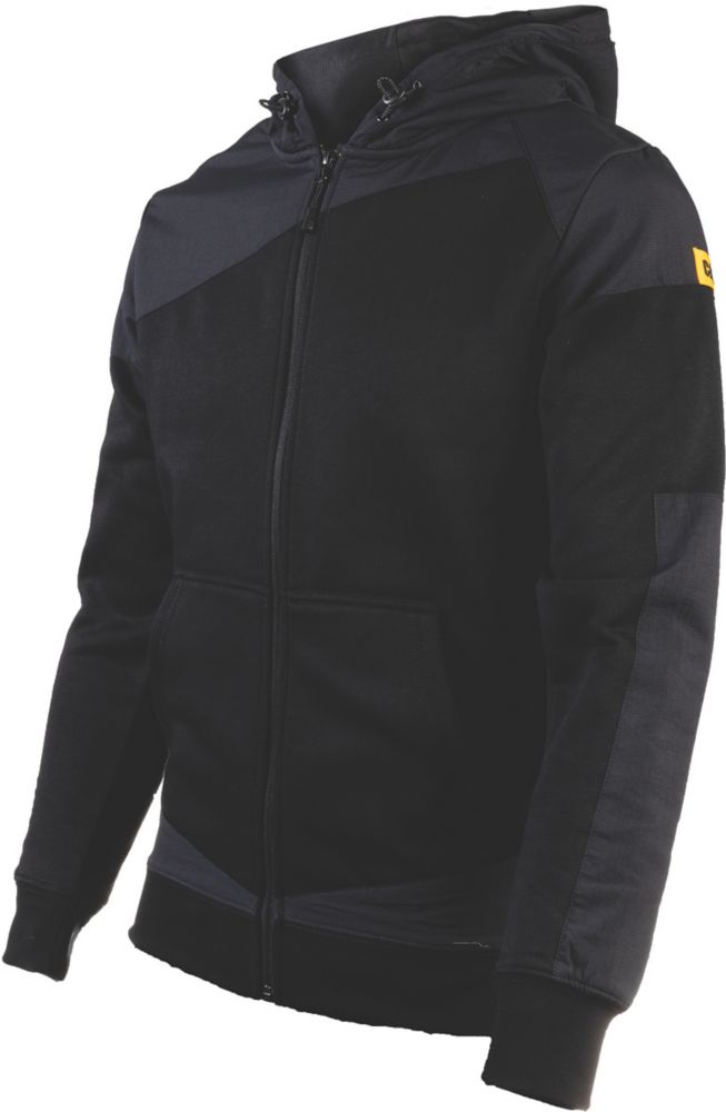 CAT Trade Hooded Sweatshirt Black Medium 38-41