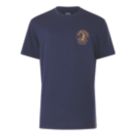 Hard Yakka Heritage Icon Short Sleeve Tee Shirt Navy X Large 43" Chest