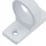Smith & Locke Sash Window Ring Pull White 42mm x 33mm