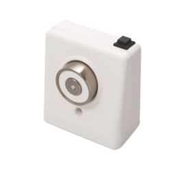 Geofire Doormouse 230V Fire Door Retainer White 95mm