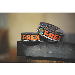 T-Rex Ferociously Strong Cloth Tape  Mesh Graphite Grey 32m x 48mm