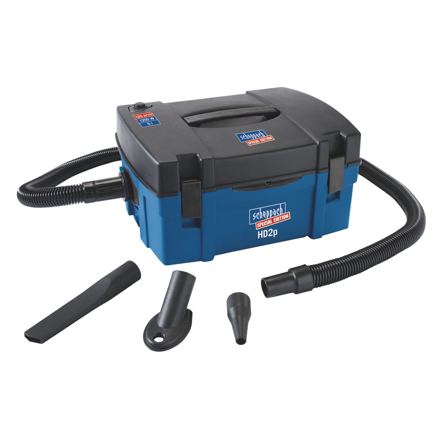Scheppach HD2P 120m³/hr Electric L Class 2-in-1 Dust Extractor 230V (31896)