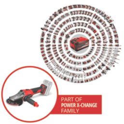 Einhell Professional TP-AG 18/125 F Li BL-Solo 18V Li-Ion Power X-Change 5" Brushless Cordless Angle Grinder - Bare