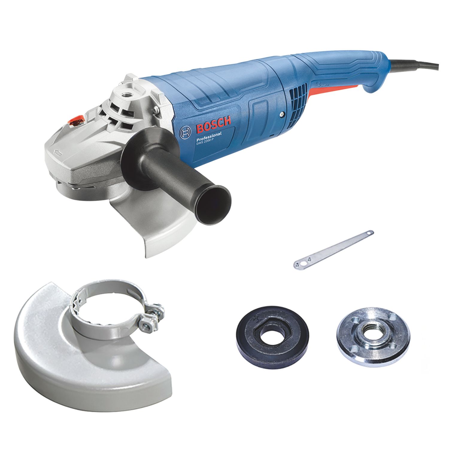 Bosch GWS 2200 P 2200W 9.06" Electric Angle Grinder 110V (318CK)