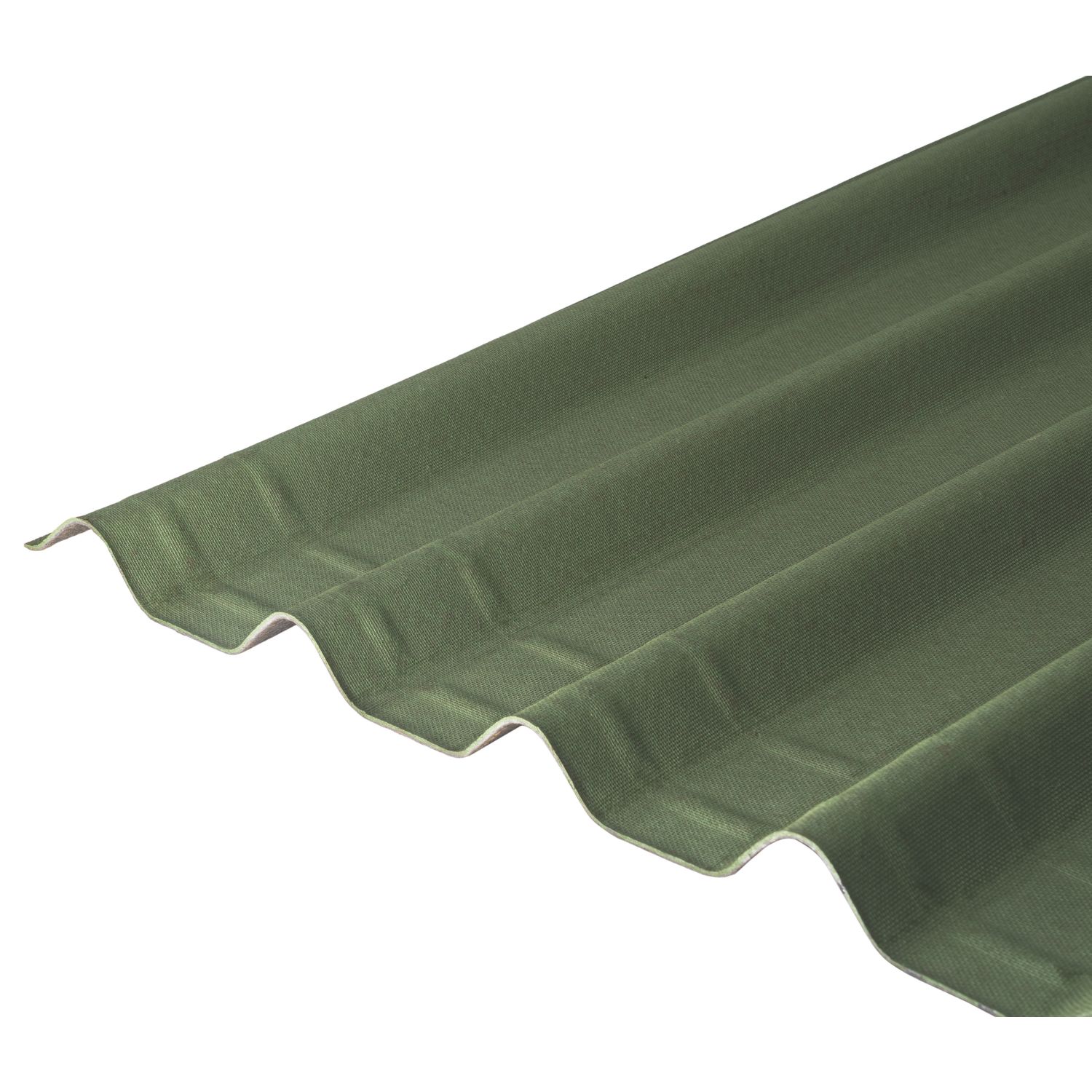 Onduline Easyfix Corrugated Bitumen Roof Sheet Green 2000mm x 2.6mm x 820mm (318CY)