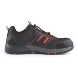 Scruffs Air Size 8  Black/Orange  Water-Resistant  Safety Trainers