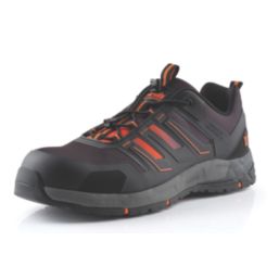 Scruffs  Metal Free   Safety Trainers Black / Orange Size 8