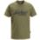 Snickers 2590 Logo Short Sleeve T-Shirt Khaki Green 2X Large 52" Chest