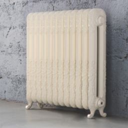 Arroll 794mm x 814mm 4260BTU Cream Cast Iron 2 Column Radiator