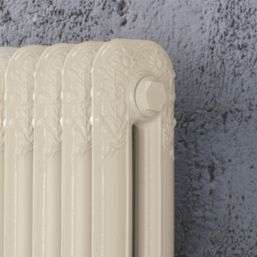 Arroll 794mm x 814mm 4260BTU Cream Cast Iron 2 Column Radiator