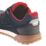 Site Scoria Size 10  Navy Blue/Red   Steel Toe Cap Safety Trainers