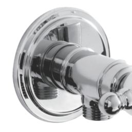 Bristan  Shower Wall Outlet Handset Holder Bracket Chrome 97mm