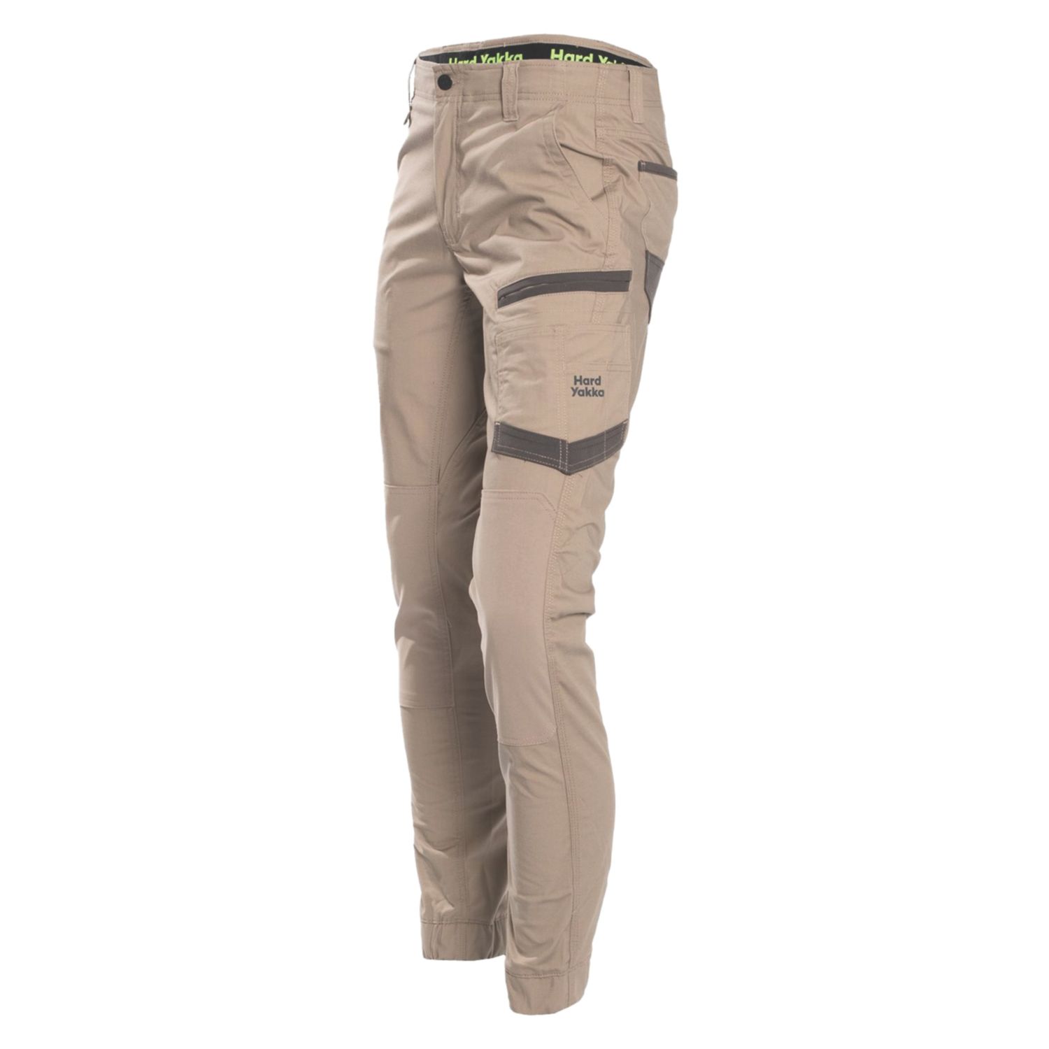 Hard Yakka Raptor Cuff Trousers Tan 30" W 32" L (318TN)