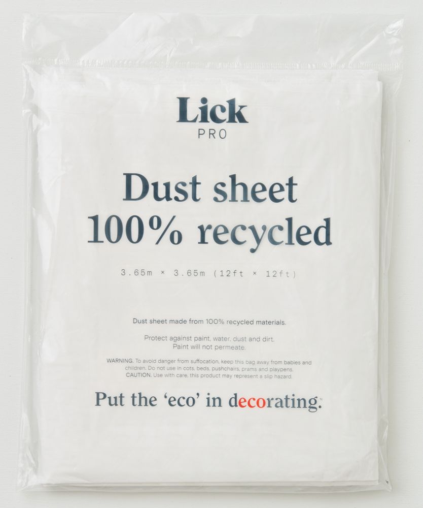LickTools Dust Sheet 3.65m x 3.65m