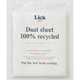 LickTools Dust Sheet 3.65m x 3.65m