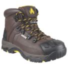 Amblers FS39 Size 13  Brown Waterproof Steel Toe Cap Safety Boots