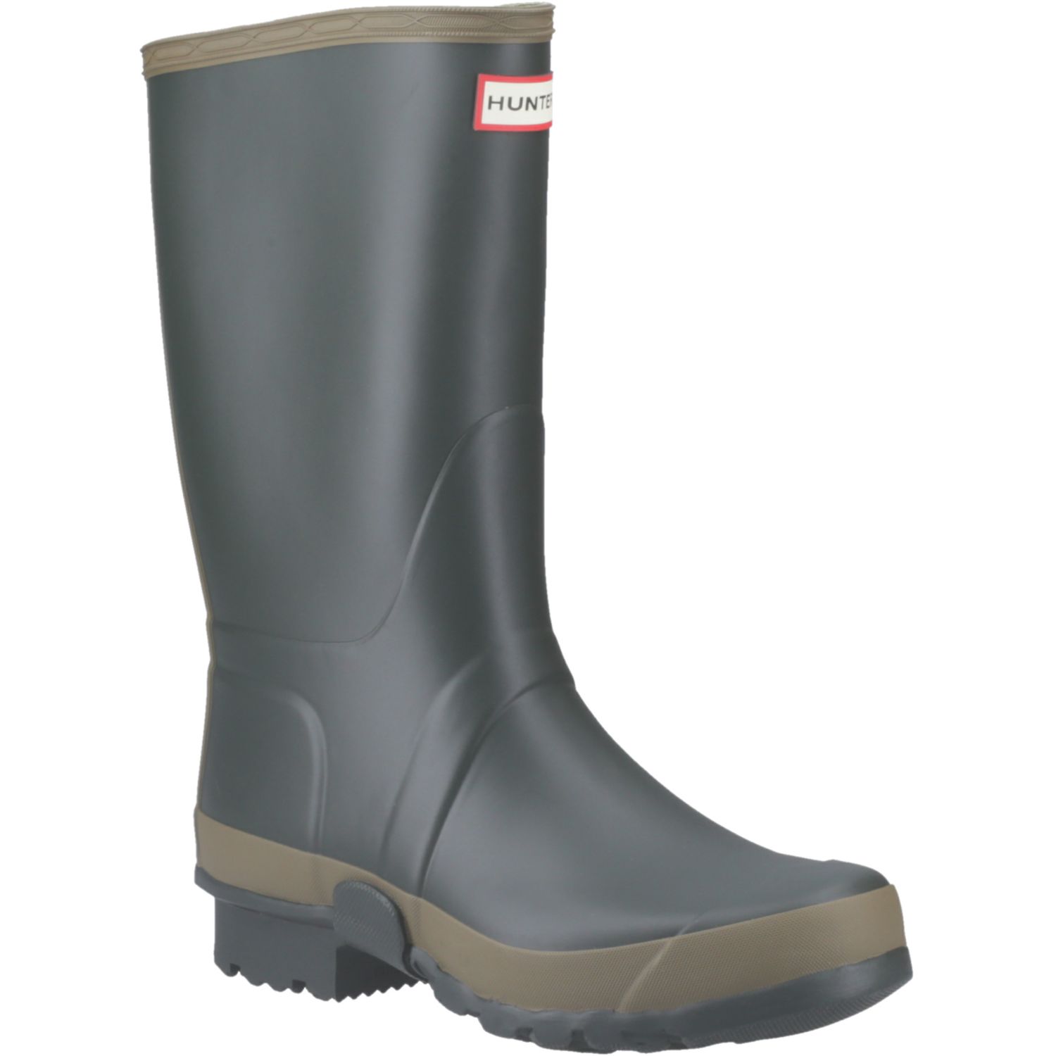 Hunter Gardener Size 10 Dark Olive Non Safety Wellies (318XW)