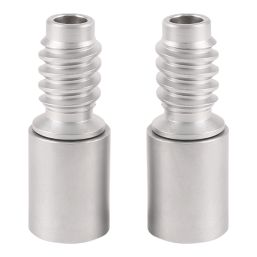 Smith & Locke  40mm Sash Stops Satin Chrome 2 Pack