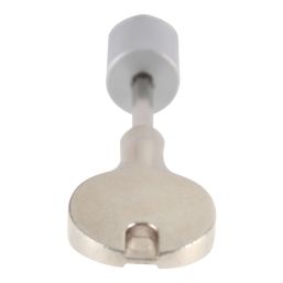 Smith & Locke  40mm Sash Stops Satin Chrome 2 Pack