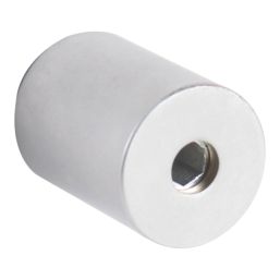 Smith & Locke  40mm Sash Stops Satin Chrome 2 Pack