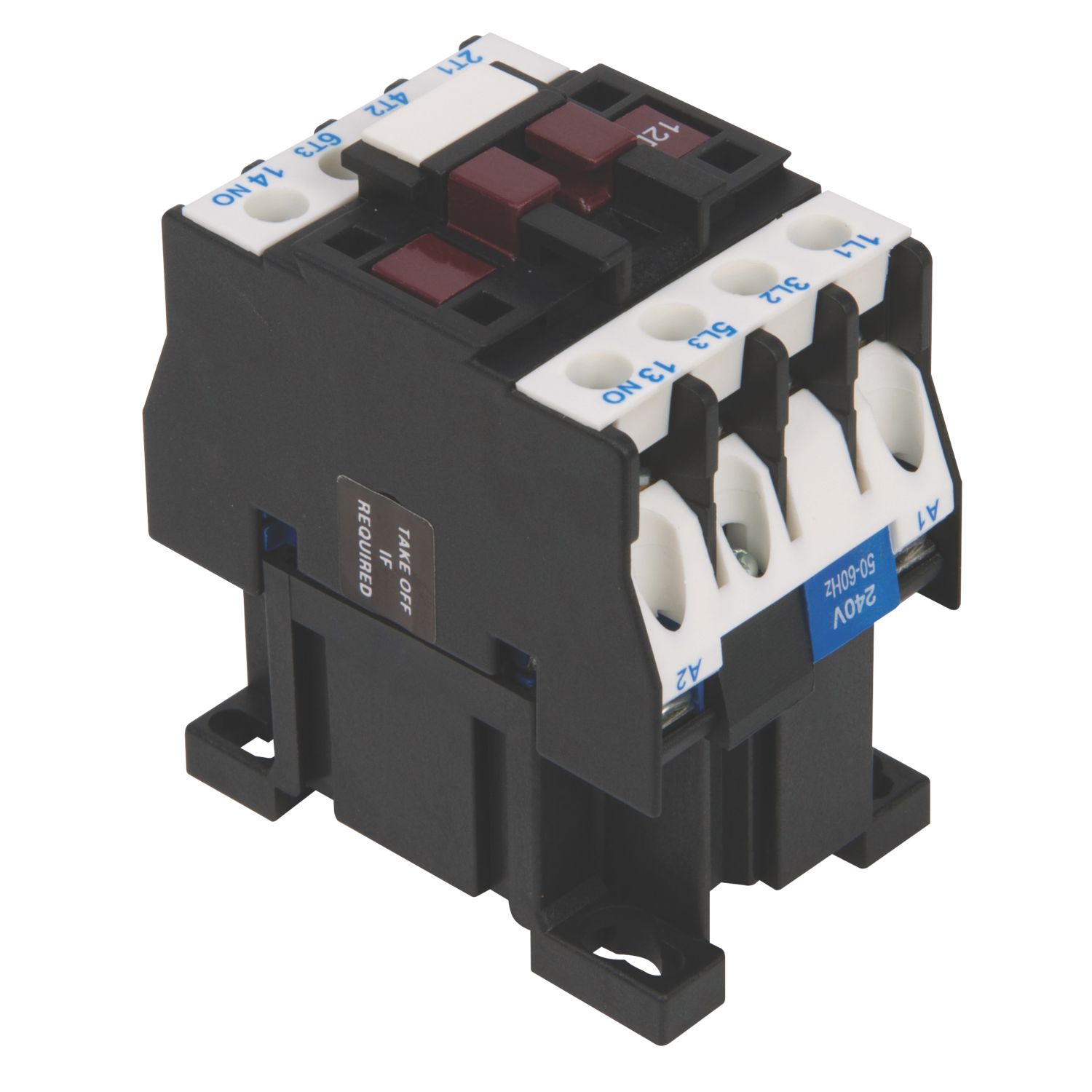 Hylec DEC 25A 3-Pole 3-Phase Contactor Unit NO 7.5kW (3195G)