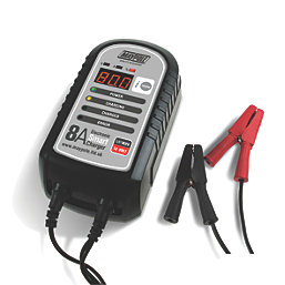 Maypole MP7428 8A Electronic Battery Charger  12V